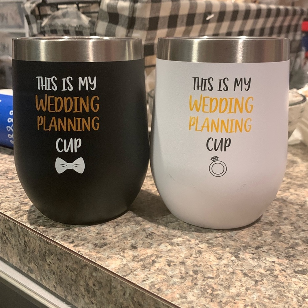 This Is My Wedding planning cup. couples cup fiancé cups
